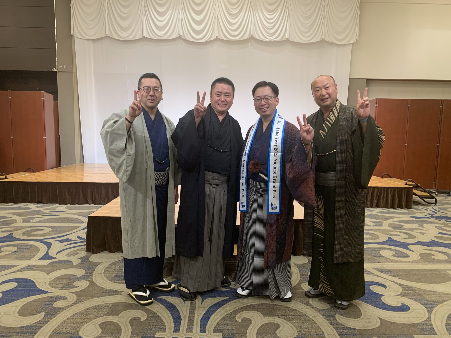 【長野本店】3分で着れる男性着物袴姿