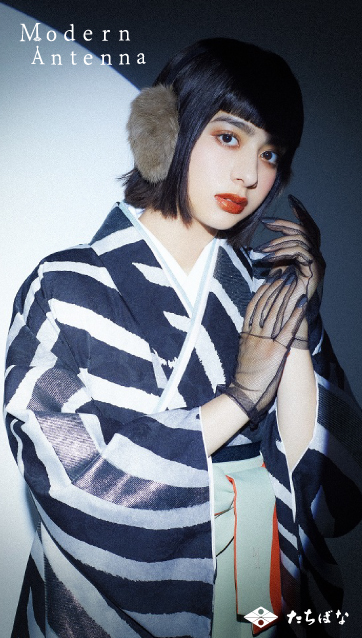 Modern Antenna(モダンアンテナ)の卒業式袴レンタル｜卒業式の袴ご紹介　21MH-3