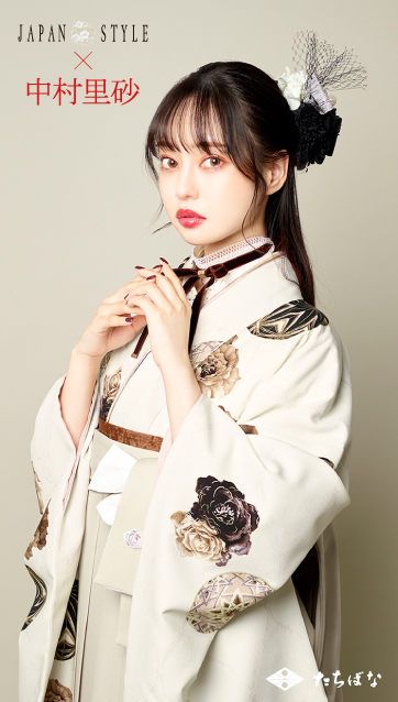 JAPAN STYLE×中村里砂の卒業式袴レンタル｜卒業式の袴ご紹介　21JN-3