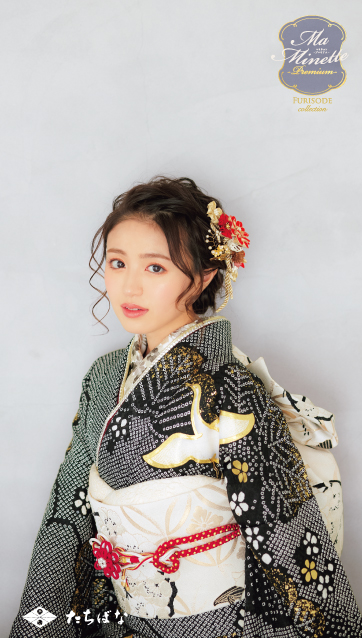 振り袖（美人画・A2サイズ） 振り袖（美人画・A2サイズ） 横山 藍/ Ai Yokoyama | . mywork