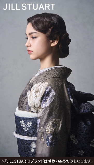 JILL STUART(ジル スチュアート)グレー|ハタチ記念の新作振袖ご紹介 JI-122