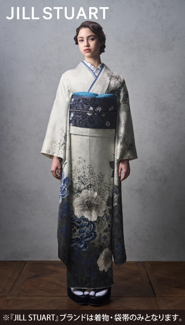 振袖5点フルセット　❗️大特価セール　ユッキ❗️ 矢作萌夏ちゃん”着用の振袖-紺｜成人記念の新作振袖ご紹介 TR-620