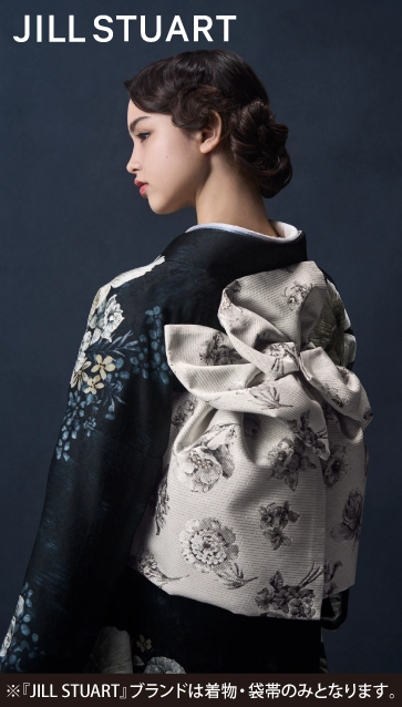 JILL STUART(ジル スチュアート)ダークネイビー|ハタチ記念の新作振袖ご紹介 JI-133
