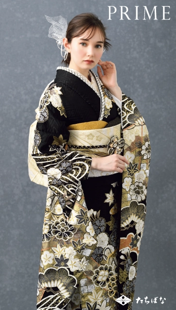 マーシュ彩×PRIME（プリム）-黒|ハタチ記念の新作振袖ご紹介　PR-23