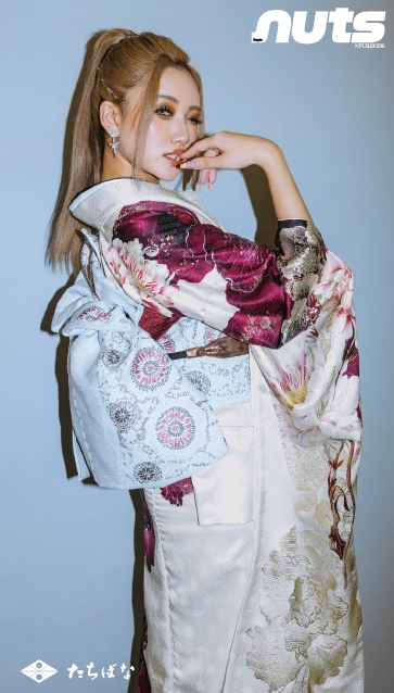りおん×nuts（ナッツ）-白|ハタチ記念の新作振袖ご紹介　nt-807