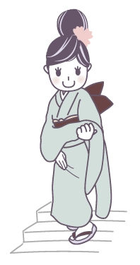 振袖マナー｜階段の上り下り｜式典当日失敗しないように、今から予習しよ！　