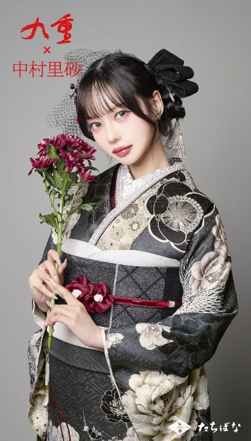 グレちゃん(振袖)2枚 希空（のあ）”ちゃんの振袖-ピンク｜成人記念の新作振袖ご紹介 NOA-004