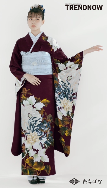 菊池日菜子 ×TRENDNOW(トレンドナウ)の振袖-赤|ハタチ記念の新作振袖ご紹介 TN-273