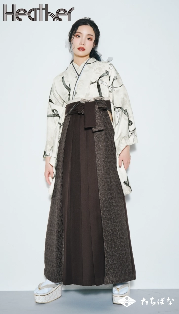 “Heather”の卒業式袴レンタル｜卒業式の袴ご紹介　HN-51