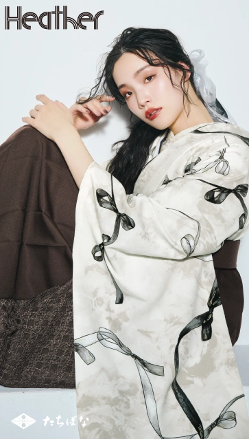 “Heather”の卒業式袴レンタル｜卒業式の袴ご紹介　HN-51