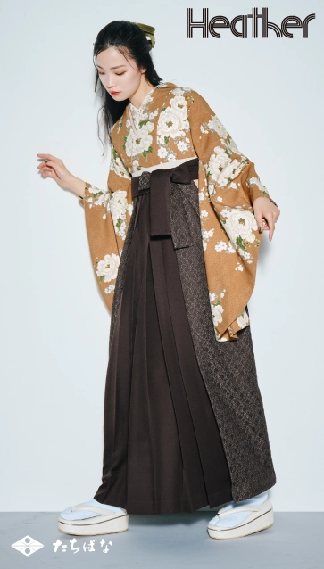 “Heather”の卒業式袴レンタル｜卒業式の袴ご紹介　HN-54