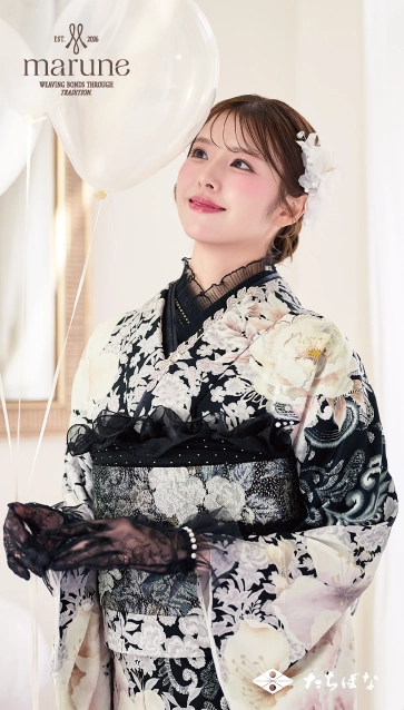 marune-白|ハタチ記念の新作振袖ご紹介 M-606