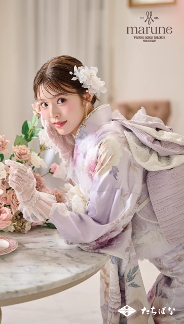 marune-薄紫|ハタチ記念の新作振袖ご紹介 M-609