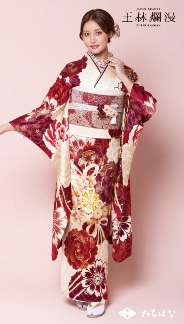 王林爛漫-ベージュ|ハタチ記念の新作振袖ご紹介 OR-343