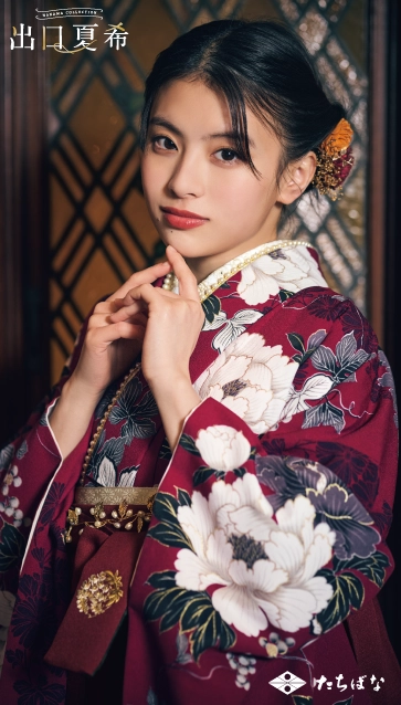 “出口夏希”の卒業式袴レンタル｜卒業式の袴ご紹介　DNN-08