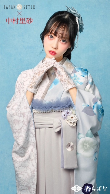 “JAPAN STYLE×中村里砂”の卒業式袴レンタル｜卒業式の袴ご紹介　JN-65