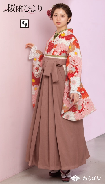 “桜田ひより × 百華”の卒業式袴レンタル｜卒業式の袴ご紹介　SH-67
