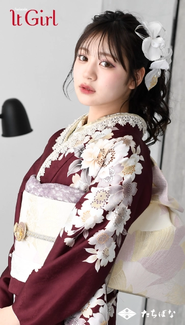 “代田萌花ちゃん”着用の振袖-赤｜成人記念の新作振袖ご紹介　IT-2609