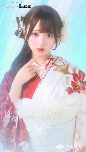 Onephony×LARME（ラルム）の振袖-白|ハタチ記念の新作振袖ご紹介 OL-