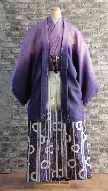 袴×紫｜紳士 男性