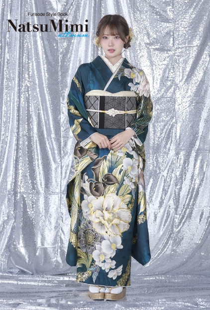 紺 振袖 natsumimi nat-215のサムネイル　｜【公式】たちばな・シャレニー