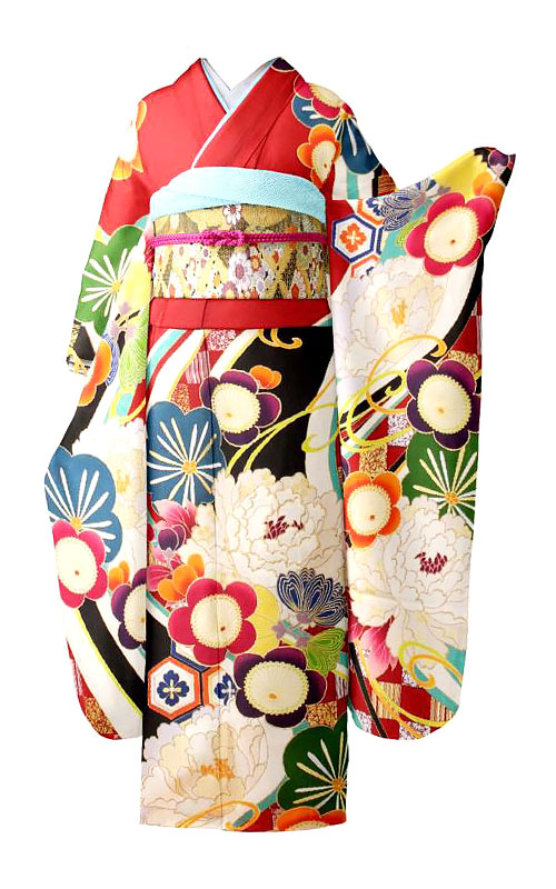 赤＊振袖＊NYLON JAPAN＊振袖撮影会2022