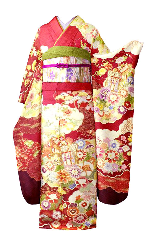 赤＊振袖＊NYLON JAPAN＊振袖撮影会2022