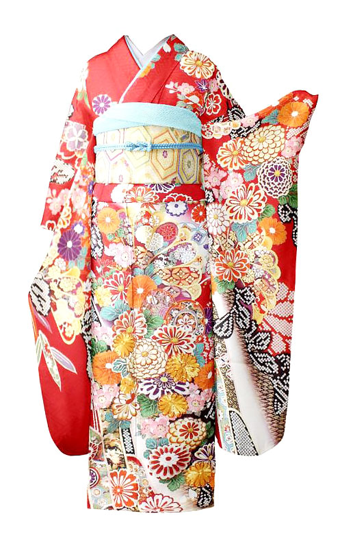 赤＊振袖＊NYLON JAPAN＊振袖撮影会2022