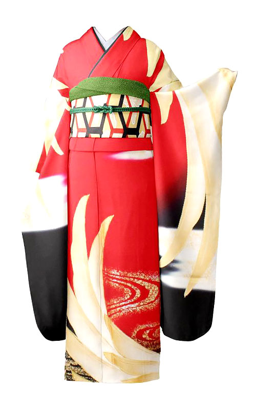 赤＊振袖＊NYLON JAPAN＊振袖撮影会2022