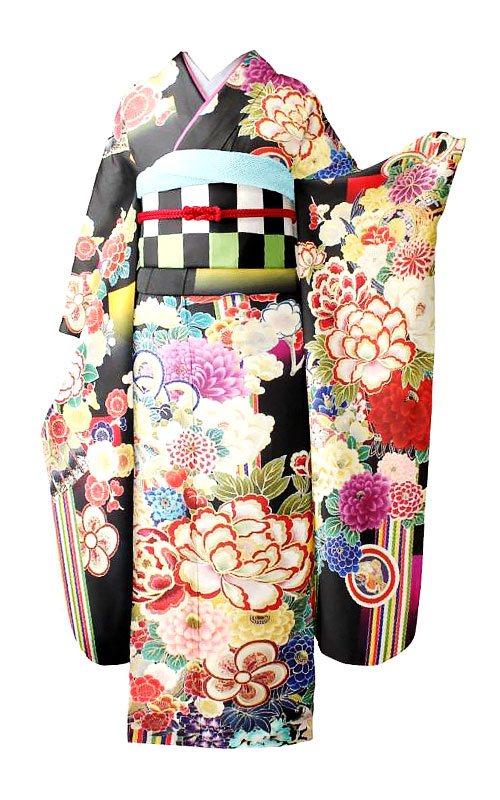 黒＊振袖＊NYLON JAPAN＊振袖撮影会2022