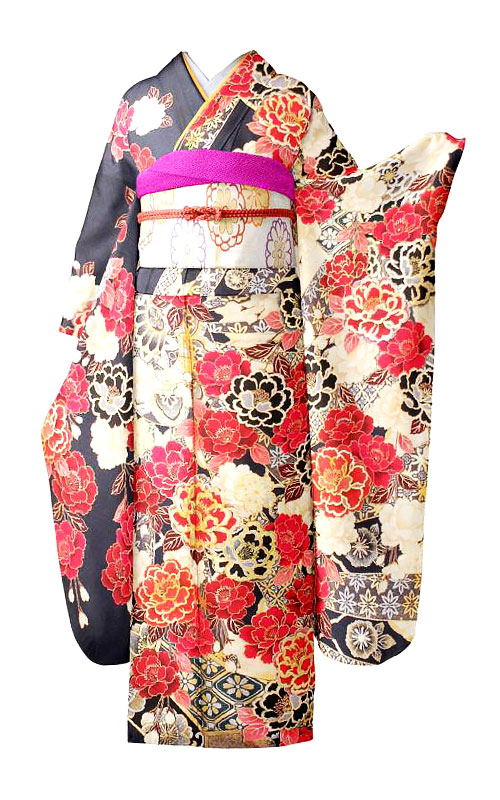 黒＊振袖＊NYLON JAPAN＊振袖撮影会2022