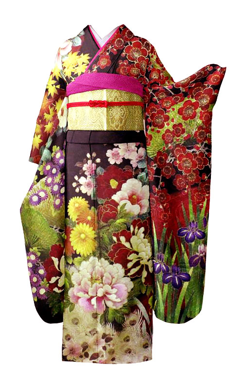 黒＊振袖＊NYLON JAPAN＊振袖撮影会2022