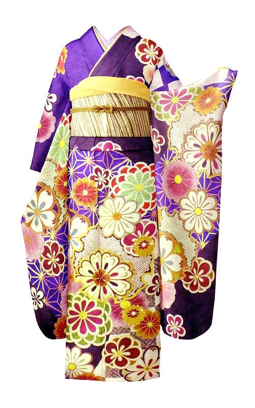 紫＊振袖＊NYLON JAPAN＊振袖撮影会2022