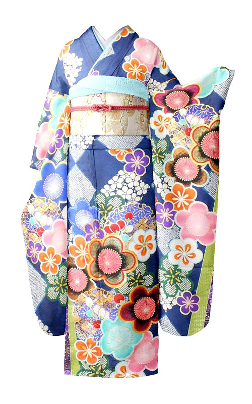 青＊振袖＊NYLON JAPAN＊振袖撮影会2022