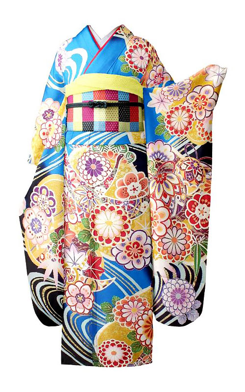 青＊振袖＊NYLON JAPAN＊振袖撮影会2022