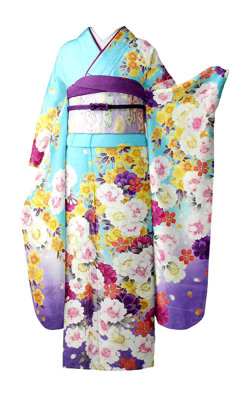 青＊振袖＊NYLON JAPAN＊振袖撮影会2022