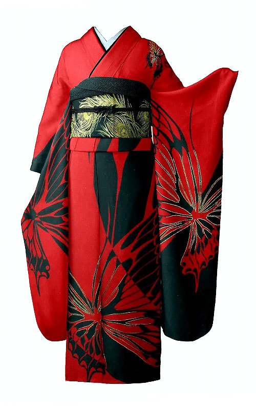 赤＊振袖＊NYLON JAPAN＊振袖撮影会2022