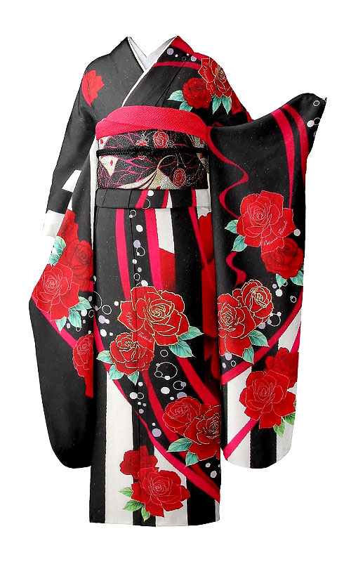 黒＊振袖＊NYLON JAPAN＊振袖撮影会2022