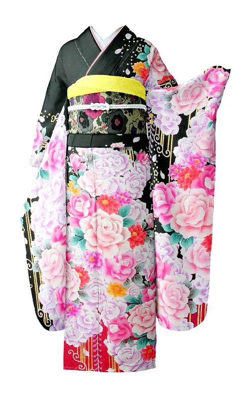 黒＊振袖＊NYLON JAPAN＊振袖撮影会2022