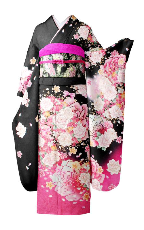 黒＊振袖＊NYLON JAPAN＊振袖撮影会2022