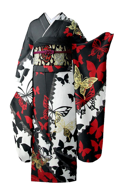 黒＊振袖＊NYLON JAPAN＊振袖撮影会2022