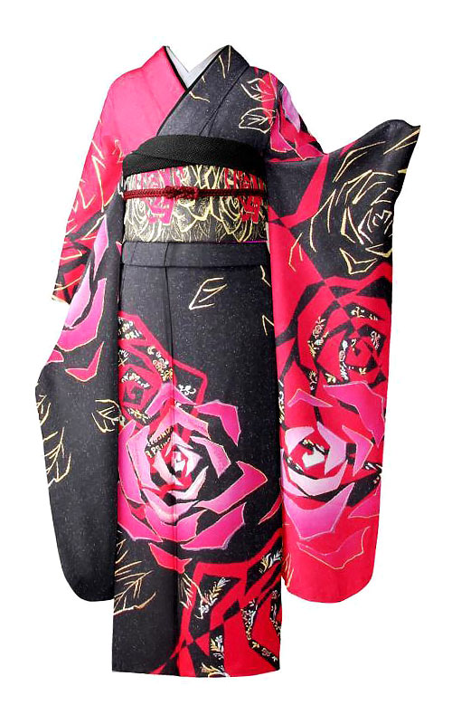 黒＊振袖＊NYLON JAPAN＊振袖撮影会2022