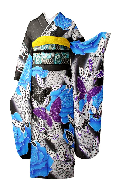 黒＊振袖＊NYLON JAPAN＊振袖撮影会2022