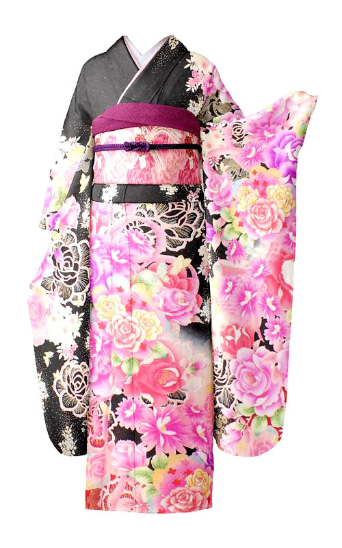 黒＊振袖＊NYLON JAPAN＊振袖撮影会2022