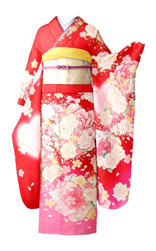 赤＊振袖＊NYLON JAPAN＊振袖撮影会2022