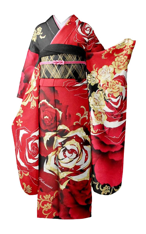 赤＊振袖＊NYLON JAPAN＊振袖撮影会2022