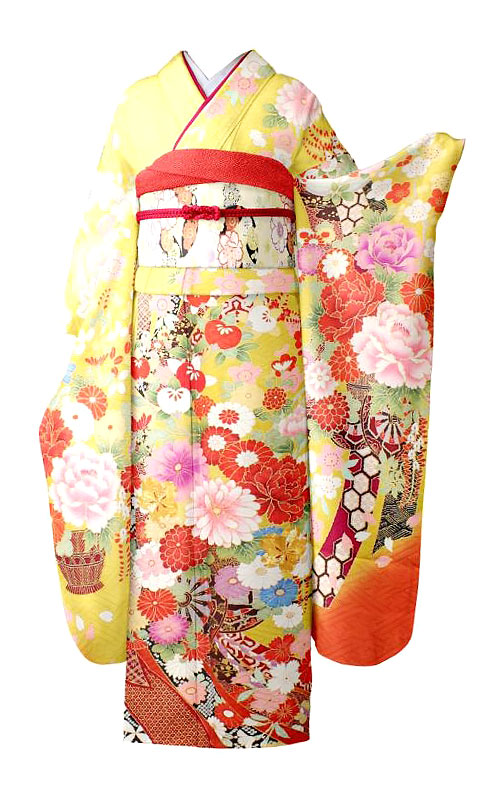 黄＊振袖＊NYLON JAPAN＊振袖撮影会2022