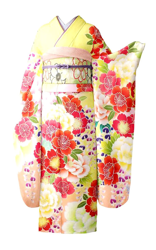 黄＊振袖＊NYLON JAPAN＊振袖撮影会2022