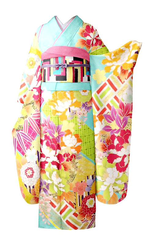 青＊振袖＊NYLON JAPAN＊振袖撮影会2022