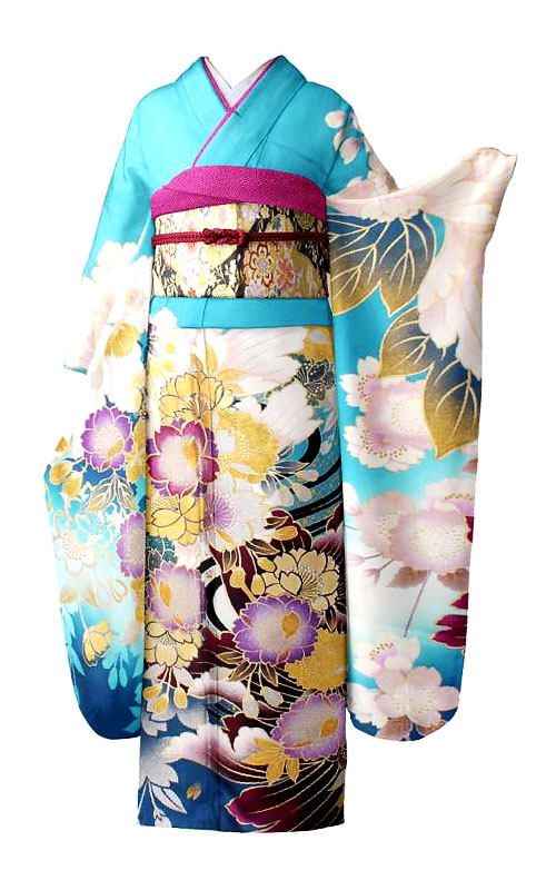 青＊振袖＊NYLON JAPAN＊振袖撮影会2022